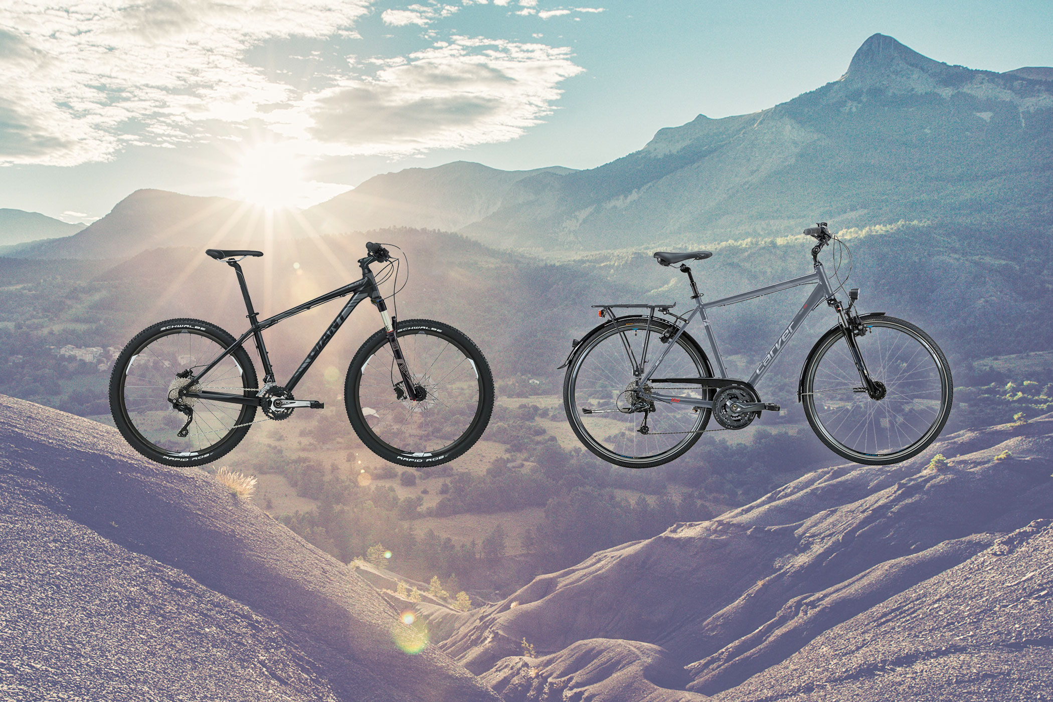 Mountainbike vs. Trekkingrad - was passt zu dir?