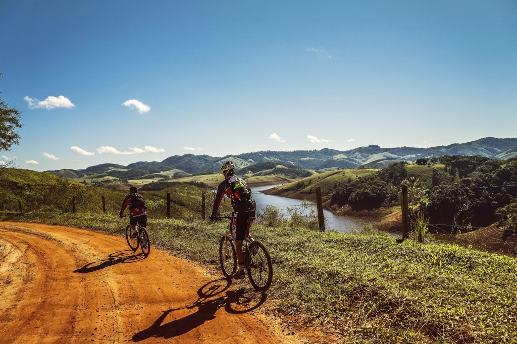 Spaß beim Radfahren