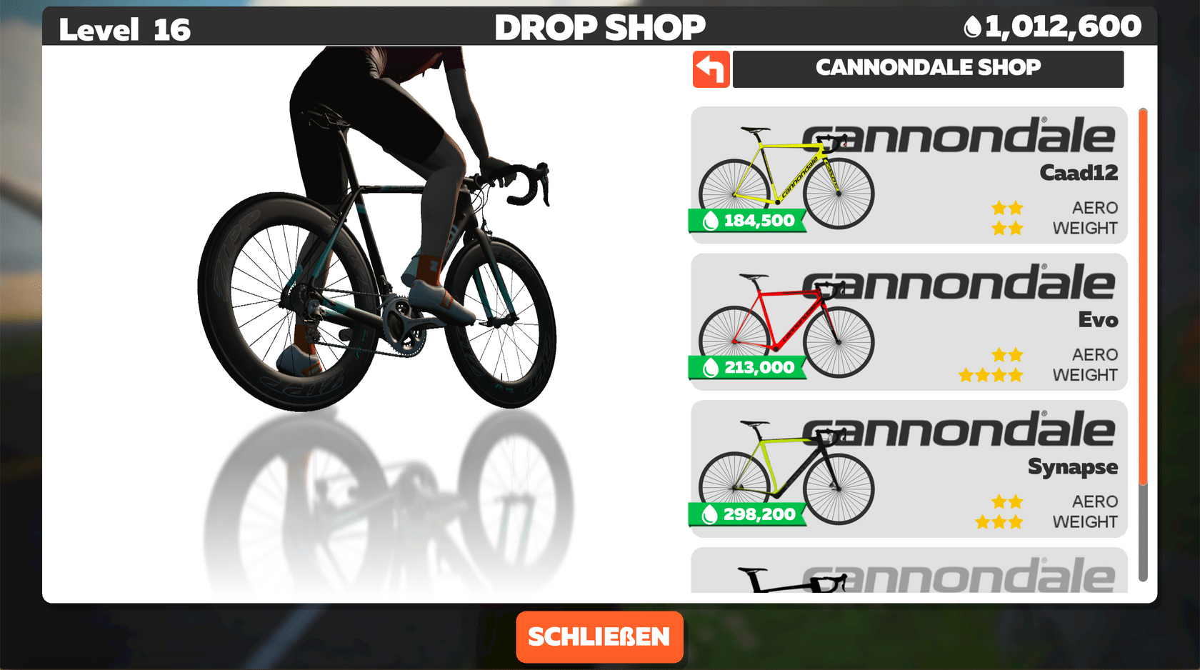 Drop Shop Rahmen Shop Cannondale